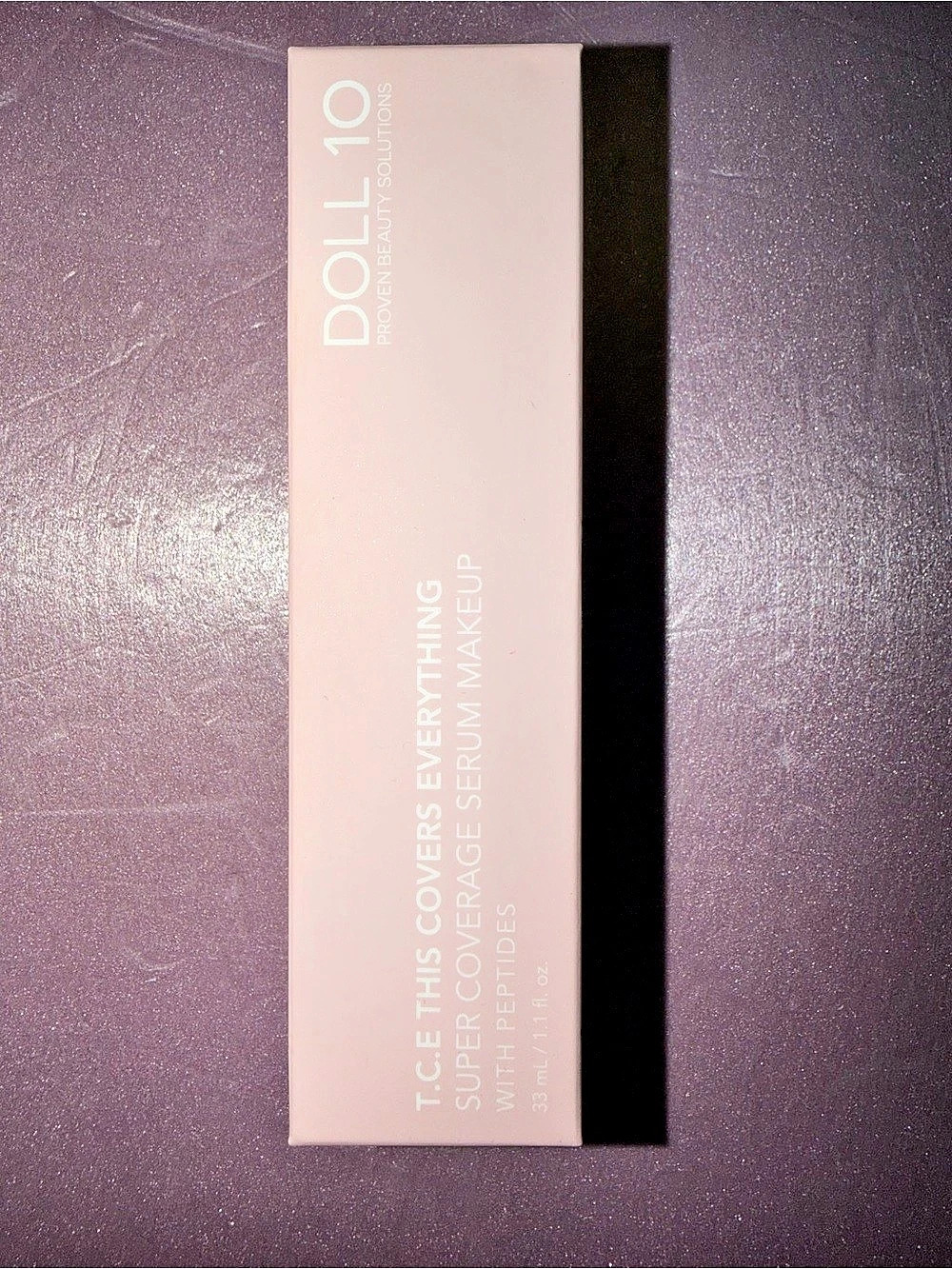 NIB Doll 10 T.C.E This Covers Everything Serum Foundation - Light/Medium